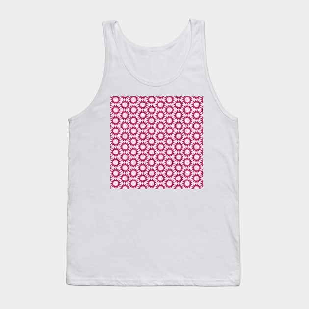 Pink circular design pattern Tank Top by SamridhiVerma18